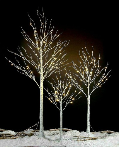 Birch tree christmas - tree,