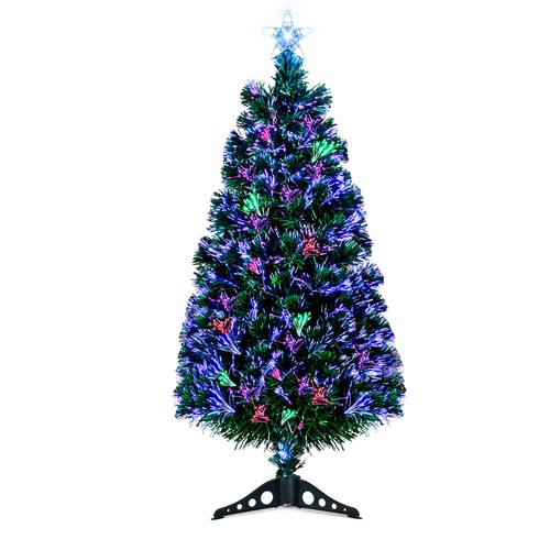 3ft pre lit fiber optic - lit,