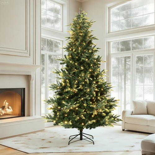 Christmas tree with stand - with,