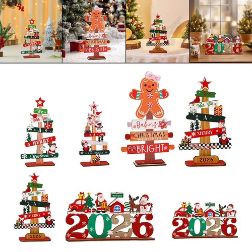 Wooden christmas tree - wooden,