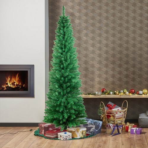 Slim christmas tree pencil - christmas,