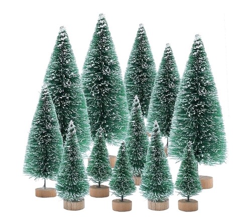 Pieces mini christmas trees - pieces,
