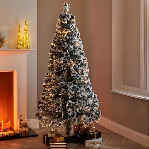 Fibre optic christmas tree 6ft - fibre,