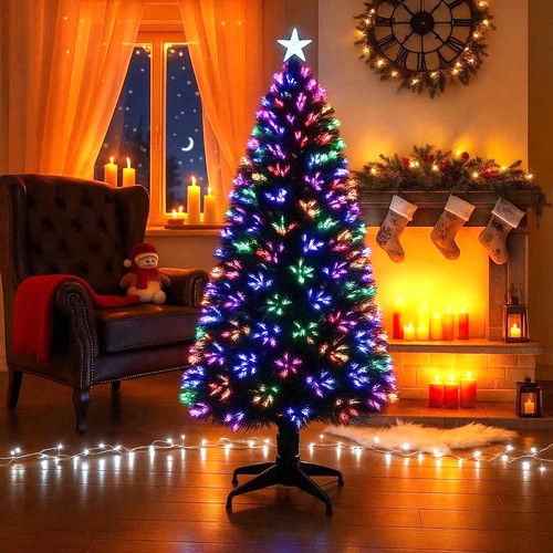 Fiber optic christmas - christmas, xmas