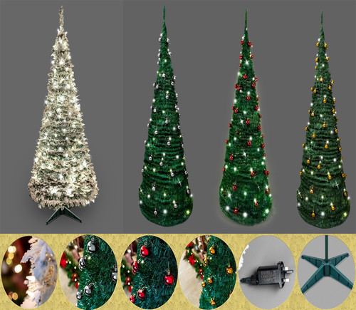 Pop christmas tree pre - pop,