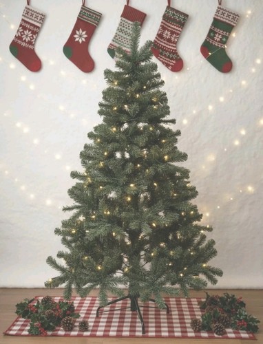6ft winter fir green - fir, prelit