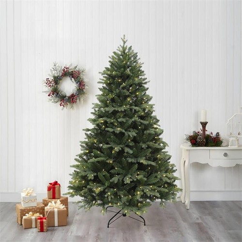 Pre lit christmas tree 5ft - christmas, 6.5ft