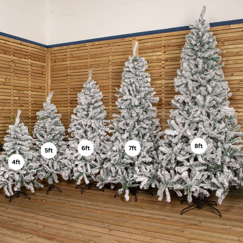Choice size snow flocked - choice, of