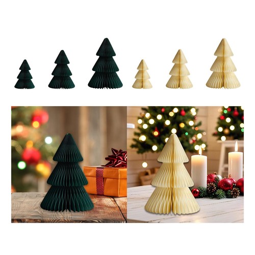Paper christmas tree decor - paper,