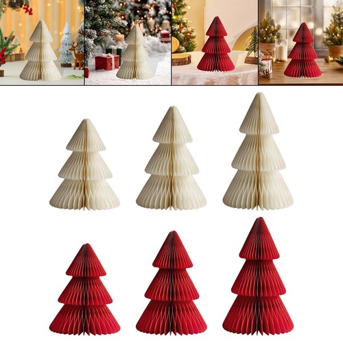 Paper christmas tree - paper, decor