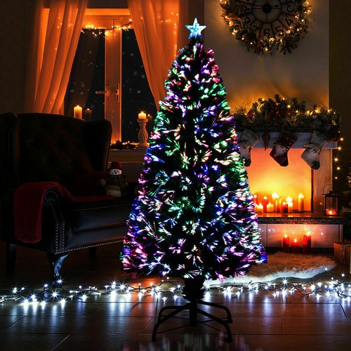 Pre lit fiber optic - optic, christmas