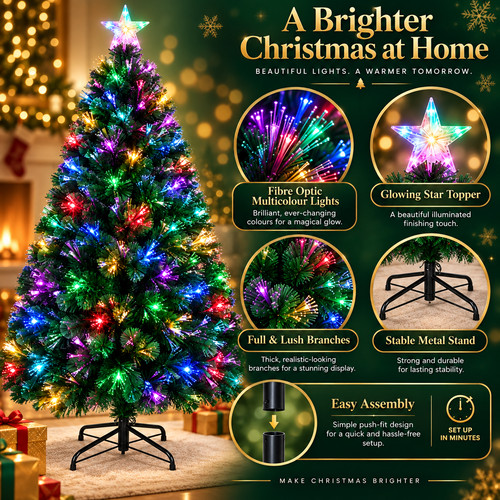 Fibre optic christmas tree - fibre,