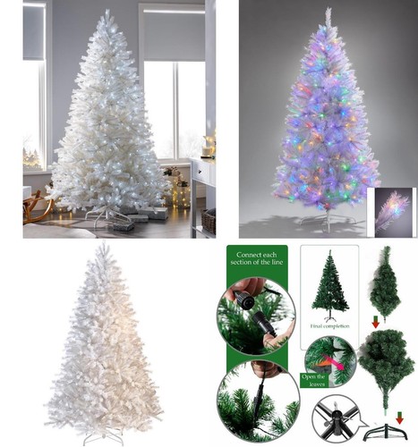 White christmas tree pre - white,