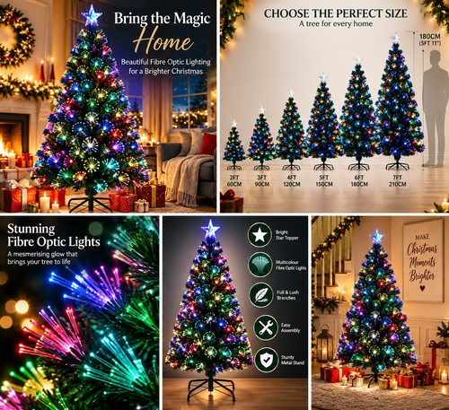 Fibre optic christmas trees - optic,