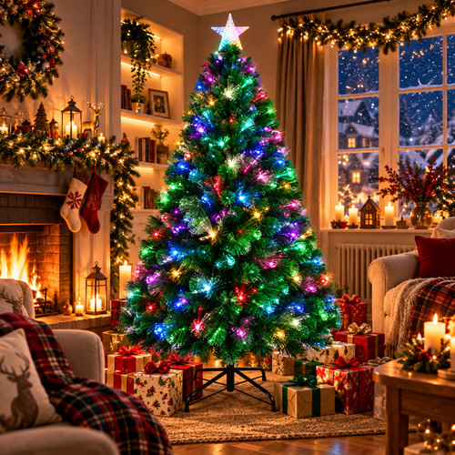 Fibre optic christmas tree - optic,